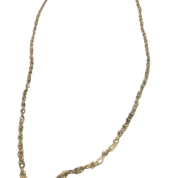 NWT Plain Silver Necklace - Picture 1 of 4